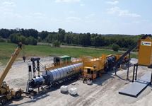 Asphalt plant CDP 14000S - 160 t/h - Site