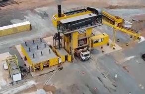 Usina Gravimétrica entregue na Guiana