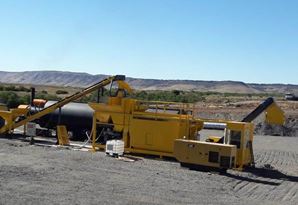 Containerized Asphalt Plant - Commissioning at Argentina