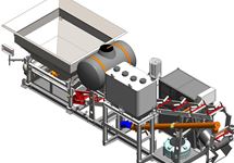 TGS Semimóvel em sua configuração original - Posição de Transporte