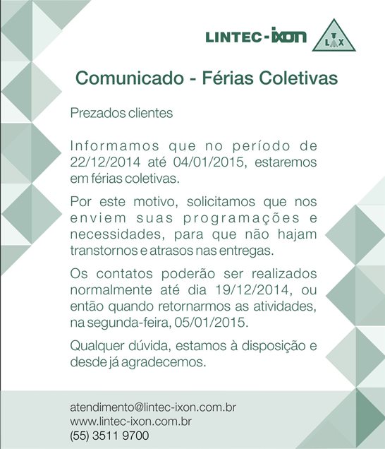 Férias Coletivas
